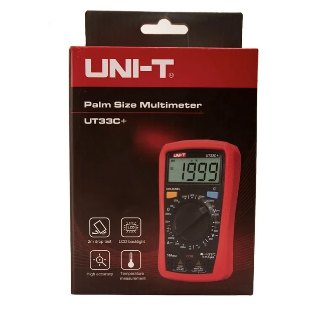 Tester Unit- Ut33c Mano Ideal Para el hogar y el estudiante