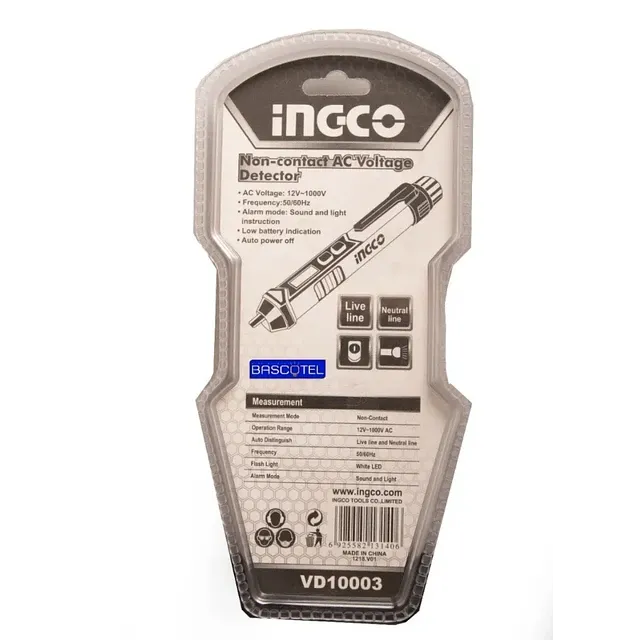 Detector de Tensión Ncv Ingco Live-Neutral